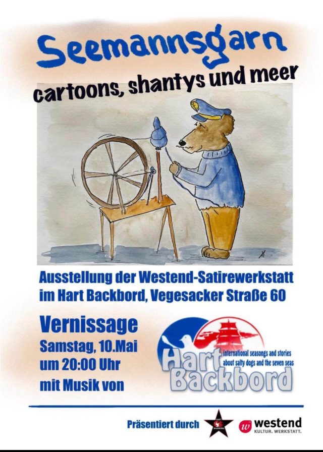 Seemannsgarn Ausstellungsplakat